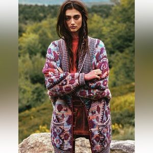 Free People Home On the Range Cardi- New With Tags size small